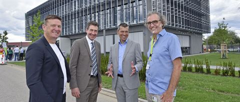 Einweihung Neubau ED Netze GmbH in Donaueschingen 